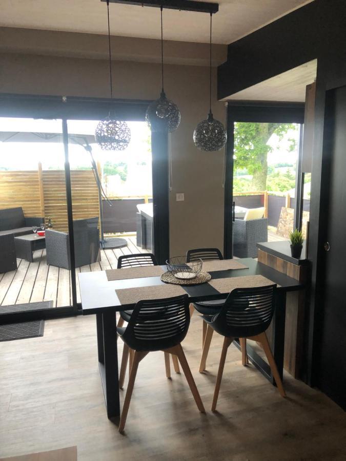 Maison Chaleureuse Et Cosy En Bois De 2021 Pres De Quimper Ergue-Gaberic Bagian luar foto
